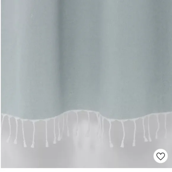 Woven Shower Curtain Green/White - Project 62 - Picture 5 of 16